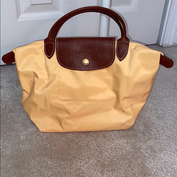 yellow mini Long champ bag - Picture 1 of 4